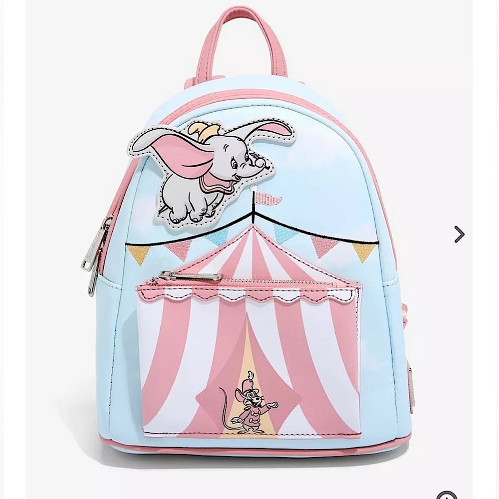 Disney Loungefly Dumbo Circus Tent Backpack - NWT